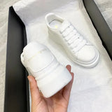 Women Causal Shoes Brand Spring Designer Wedges White Sneakers Platform Tenis Feminino Trainers Female Walking Vulcanized