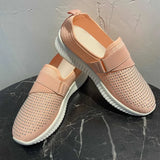 Sneakers Spring 2021 Ladies Flat Shoes Slip On Vulcanized Shoes Casual Outdoor Breathable Female Walking Running Shoes