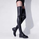 Women's Boots man boots Sexy Thigh High Long Above Knee Strip Pole Shoes plus size 43 44 Club Girl Tights Designer Free
