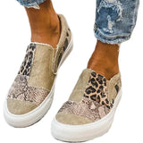 Breakj Women's Shoes New Flat-Bottomed Canvas Lazy Shoes Color Large-Size Leisure Single Shoes Lefu