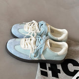 Breakj Large-Size Women's Shoes 2025 New Retro Student Board Shoes Korean Version Of The Little White Shoes