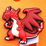 1pcs Cute Dinosaur PVC Shoe Charms Triceratops Accessories Tyrannosaurus Decorations fit Croc Bracelet Kids
