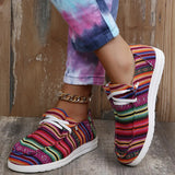 2021 New Women Shoes Sneakers Canvas Flats Large Size Women Fashion Vulcanize Shoes Summer Flats Mujer Zapatill Casual