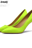 Size 34-43 Women Thin Heel Shoes For Women'S Heeled Pumps Sexy Fashion 2023 New Ins Arrived Point Toe