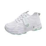 Breakj 2025 New Korean Version Of Caterpillar Dad Shoes Ins Tide Breathable Mesh Student Sports Shoes