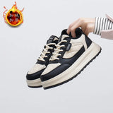 Breakj Plus Velvet Low Top Small White Shoes Female Winter 2024 Korean Version Versatile Student Shoes Warm Casual Shoes Female