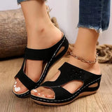 Breakj The Summer Of 2025, The New Slope Of Women's Sandals Sold Thick Bottom And Flower