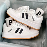 Breakj New 2024 Breathable And Versatile Light Breathable Small White Shoes Women Comfortable Fashion Hong Kong Style Casual Sports