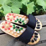 Shoes Mens Slides Cobblestone Accupressure Foot Indoor Chinese Medicine Pedicure Acupoint Healthcare Flat