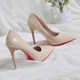 2020 Bed High Heels Fun One-time Sexy High Heels Bed Foot Fetish Alternative Passion Sexy Red