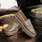 Breakj Loose Cake Thick-Soled Women's Shoes Flat-Soled Single Shoes In Spring New Casual Pedal Pedalle Pedalle