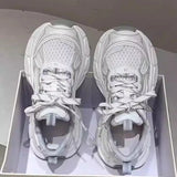 Breakj Version Of Temperament Old Dad Shoes Women's 2025 Autumn New Thick-Soled Breathable Sneakers Running Casual Fashion