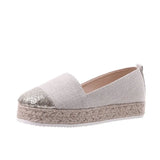 Breakj Quality Good Large Size Fisherman Shoes Female 2023 New Casual Set Foot Single Shoe