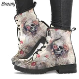 Women Boots New Ankle Boots Female Bohemia Leather Boots Women Shoes Autumn Winter Boots Lace-up Botas Mujer Plus Size