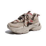 Breakj Korean Version Of The New Dad Shoes Female Fall 2024 Female Student Running Platform Increased Leisure Street Shot