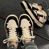 Breakj White Shoes Female Hot Style Board Shoes Comfortable And Light Breathable College Wind All Seasons Regular
