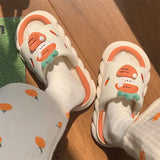 2022 cute women slippers linen sandals slippers summer college girls sandals spring autumn non-slip home shoes women's