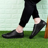 size 47 Men Shoes Genuine Leather Breathable Male Loafers Man Driving Casual Shoes lace up Soft Footwear Male Krasovki
