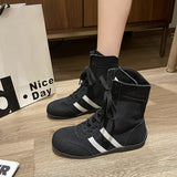 Breakj Gaode Training Shoes Women In The Summer Of 2025 New Mesh Breathable Martin Boots Casual High-Top Short Boots