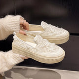 Breakj Fragrant Fisherman Shoes Fashion Fish Scales Lazy Shoes In The Spring Of 2025 New Women's Casual Women's Singles