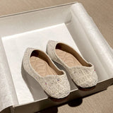 Sequined cloth flats women pointed toe moccasins crystal shoes ladies ballerina glitter soft bottom loafers shoes