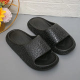Women's Platform Cloud Slippers Eva Soft Sole Pillow Slides Woman Non Slip Bathroom Home Slippers Women Summer Beach Flip