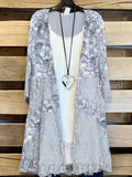 Women Summer Office Casual Long Loose Coat Elegant Floral Print Cardigan Spring New Three-quarter Sleeve Loose Tops