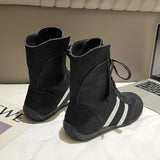 Breakj Gaode Training Shoes Women In The Summer Of 2025 New Mesh Breathable Martin Boots Casual High-Top Short Boots