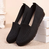 Shoes Women's Summer Mesh Breathable Flat Shoes Ladies Comfort Light Sneaker Socks Women Slip on Loafers Zapatillas