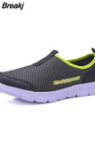 Men Shoes Summer Sneakers Breathable Mesh Men Footwear Running Shoes Men's Lightweight Slip-on Sandals Zapatos De