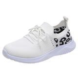 Breakj New Women's Leisure Sports Single Shoes Round Head Flat Bottom With Fashion Mesh