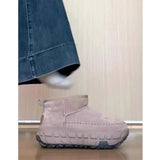 Breakj And Winter Must Add Velvet Snow Boots Retro British Style Fashion New Warm Not Stuffy Feet Hot