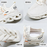 Breakj Summer New Korean Version Breathable Flying Weaver Female Shoes Ins Tide Students Running Sneakers Women's Casual Shoes HY