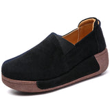 Breakj 2023 New Cow Skin Sneakers Korean Version Of The Fashion Thick-Soled Rocker Women's Singles Mother Shoes Casual Women's