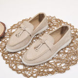Breakj High-End Lofo Single Shoes Women's 2025 New Large-Size Small Fragrant Shoes Women's Singles
