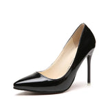 Women 2023 Trend Stiletto Pointed Toe Elegant Sexy Medium Heel Shoes Dress Party Designer Fetish High Heels Bridal