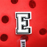 PVC Shoe Buckle Accessories DIY Combination English Alphabet Shoes Decoration Jibz for Croc Charms Bracelets Kids