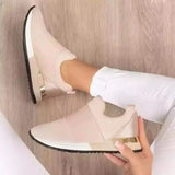 Women Loafers Spring Summer Espadrille Elastic Band Flat Shoes Female Casual Comfort Cloth Shoes Ladies Flats Plus