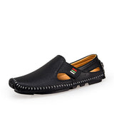 Men's Fashion Loafers 2021 New Men Casual Flat Shoes Non-slip Soft and Comfortable Man Driving Loafers Large Size