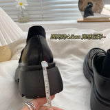 Lolita shoes new trend platform shoes thick bottom retro Mary Jane shoes college girls JK uniform leather shoe students