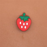 Sale 1pcs Food Series Shoe Charms Carrot Shoe Buckle Accessories Pineapple Shoe Decorations fit Croc JIBZ Kid's X-mas