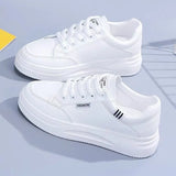 Breakj Small White Shoes Women In The Autumn Of 2025 New Korean Version Of The Solid Color Student Sneakers Trend Casual