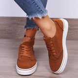 Breakj Spring And Summer Women's Shoes Thick Sole Leisure Single Shoes Large Size With Travel Shoes Fashion Student