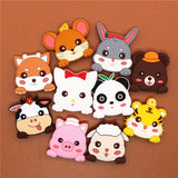 PVC Japan Anime Shoe Charms Shoe Decorations Cartoon SAN-X Shoe Buckle Accessories fit Croc JIBZ Party Kids Gifts