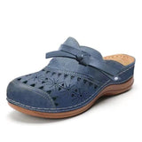 Breakj Bag Head Cool Drag Woman 2025 Summer New Slope And Women's Sandals Thick Soles Hollow Round Head Wearing