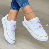 Breakj Thick-Sed Chain Sports Wind Low Help Single Shoes In Front Of Women's Leather With A Set Of Feet Casual Single