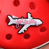 PVC Shoe Buckle Accessories Vacation Coconut Tree/Cactu Shoes Decoration Jibz for Croc Charms Bracelets Kids Gifts