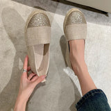 Breakj Quality Good Large Size Fisherman Shoes Female 2023 New Casual Set Foot Single Shoe