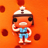1pcs Game Characters PVC Shoe Charms Accessories Decorations Cute Funny Animal Mask Designer Croc Jibz Buckle Kids