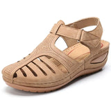 Sandals New Summer Shoes Woman Plus Size 44 Heels Sandals For Wedges Chaussure Femme Casual Gladiator Platform Shoes
